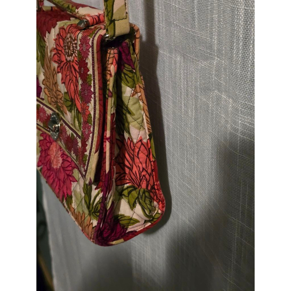 Women's Vera Bradley Floral Hello‎ Dahlia Julia Crossbody Purse - Picture 5 of 10